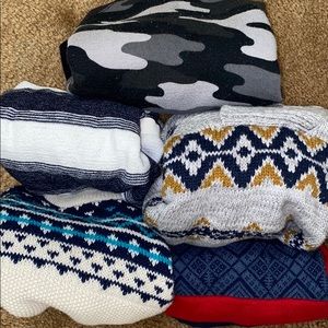 Set of 5 baby sweaters 12-18 months
